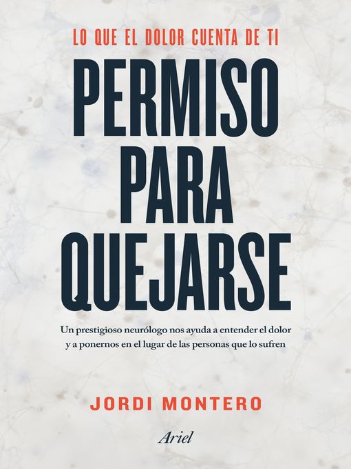 Cover image for Permiso para quejarse